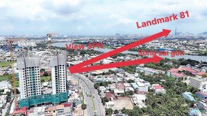 bán căn 3pn 2wc, view trực diện sông và landmark 81, gía 4.9 tỷ thanh toán 20% nhận nhà