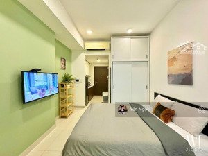 cho thuê studio tại the tresor, bến vân đồn, 10,5 triệu, 30m2