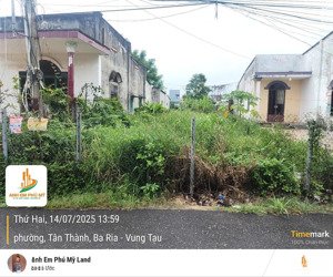 cực hot! bán đất 7x27m full thổ cư, sổ riêng, gần ql51, đối diện cảng cái mép vị trí vàng đầu tư