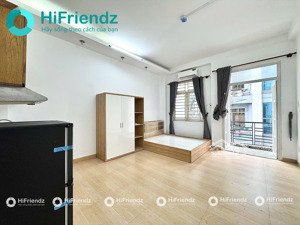độc quyền tại hifriendz căn hộ mới xây ban công full nội thất 35m2