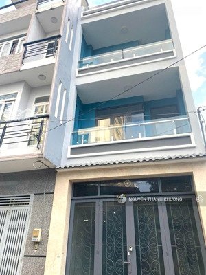 nhà hẻm xe tải 10m 1 sẹc (nguyễn oanh ) khu cư xá lam sơn ( 4*22m ) 2 lầu trệt trống suốt.