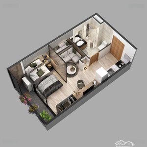 cho thuê studio - toà s premium , chung cư skyoasis ecopark - không đồ, giá 4tr/tháng
