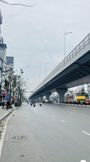 bán nhà mặt phố minh khai - kinh doanh sầm uất - ô tô 4 làn - 1 mặt phố - 1 mặt ngõ - cho thuê 80 t