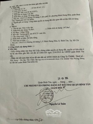 cấn bán nhà cấp 4 vị trí đẹp 4mx19.6m p. hiệp tân, q. tân phú