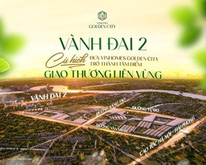 bán căn dự án vinhomes golden city, 70m2, chính chủ, giá siêu hời ở dương kinh, hải phòng