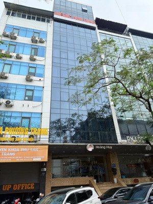 bán toà văn phòng phố lê đức thọ, ô tô tránh, sát phố, kinh doanh đỉnh 112m2 x 10t x mt 7m 53,9 tỷ