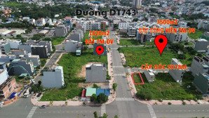 bán cặp góc khu dân cư phú hồng thịnh, mặt tiền đường n2 rộng 22m, 154m2, góc đẹp nhất dự án.