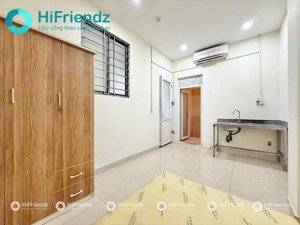 cho thuê phòng trọ sẵn máy lạnh - nội thất cơ bản - gần khu bàu cát - đh văn hiến