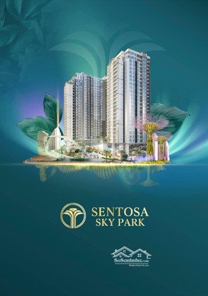 bán cc sentosa sky park hải phòng, 4,462 tỷ, 107,3m2, 3pn, 2wc, pháp lý đầy đủ