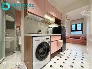 căn hộ dịch vụ tone hồng siêu xinh - đầy đủ nội thất - nhiều góc sống ảo