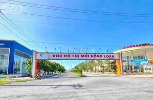 Cặp nền đường D28 Khu Dân Cư Hồng Loan 6A