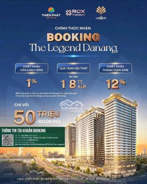 chính thức có giá dự án the legeng đà nẵng - sản phẩm độc quyền ngoại giao kín - số lượng có hạn