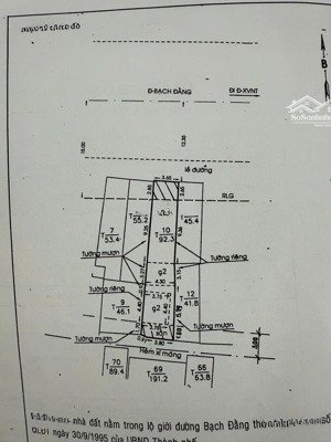 bán nhà mặt tiền bạch đằng, bình thạnh diện tích 89.1m², có 2 căn riêng biệt, giá chỉ 21 tỷ