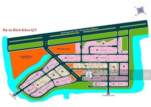 bán đất nền dự án kdc bách khoa, dt 300m2, giá 59 tr/m2 tại p.phú hữu, quận 9, hotline 