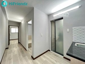 cho thuê căn hộ 2pn full nt máy giặt riêng, hẻm ô tô, được nuôi pet, gần cầu ông lãnh tiện qua q4