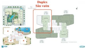 chính chủ cần bán căn vvip nhất dự án: căn hộ duplex sân vườn dành cho khách vvip