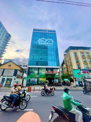 tòa nhà vip mt lý thường kiệt, p.14, quận 10. dt: 15x21m (305m2) 9 tầng hđ thuê 600tr/th bán 165 tỷ