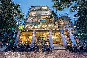 cho thuê mbkd phố nguyễn đình thi, diện tích: 220m² x 4t, mt 16m, kd café, nhà hàng sang trọng