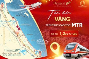 highway residences - nằm trên quốc lộ 1a. đối diện chợ quán gò kinh doanh sầm uất
