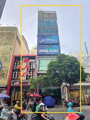 cho thuê nhà mặt tiền số 2b đường cao thắng phường 5 quận 3, 120m²x 6 tầng vị trí đắc địa bật nhất