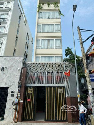 bán góc 2 mặt tiền thạch thị thanh tân định quận 1 tòa 7 tầng có thang máy chỉ 55 tỷ