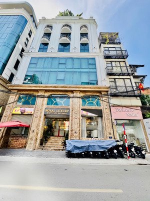 bán tòa nhà văn phòng lô góc 9 tầng mặt phố quận thanh xuân, 120m2 mặt tiền 9m giá nhỉnh 500tr/m2