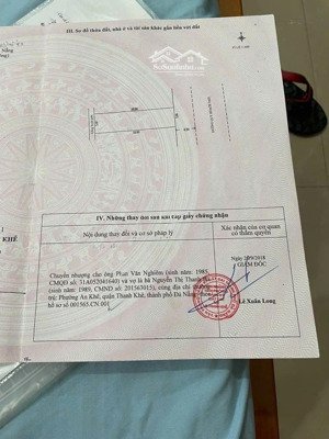 bán đất tặng nhà kho - mặt tiền đường lý triện - thanh khê - đà nẵng.