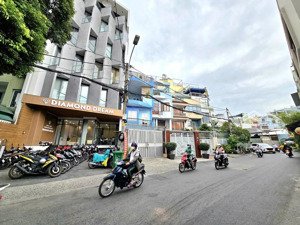 cho thuê tòa nhà mặt tiền 54 56 hoàng dư khương - ngang 8m - 6 tầng thang máy - 130 triệu ( tl )