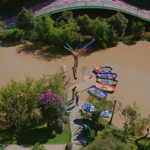 giáp đà lạt - giáp khu du lịch chuồn chuồn, bám suối camly 1400m2, chỉ 2. x tỷ