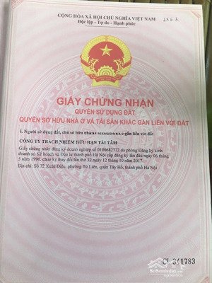 bán lô tái định cư có sổ ở kđt tài tâm riverside mặt ql1a phủ lý hà nam - 65m2 giá nhỉnh 2 tỷ