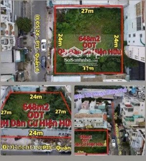 bán khuôn đất tuyệt đẹp khu vip bình phú, quận 6