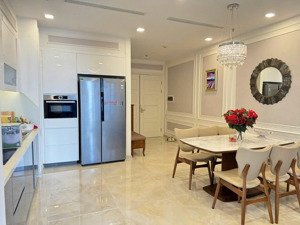 căn hộ 3pn vinhomes ba son quận 1 cho thuê, 105m², full nội thất