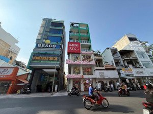 cho thuê nhà 2 mặt tiền siêu đẹp nguyễn trãi, quận 5 - trệt 6 lầu, thang máy