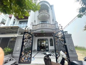 cho thuê nhà mới xây 1 trệt 2 lầu mặt tiền khu hà quang 2 giá 30 triệu/ tháng
