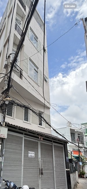 bán căn hộ dịch vụ - 5tầng 17phòng - thu nhập 70tr/tháng - ngay nguyễn thái sơn - phường 4 gò vấp