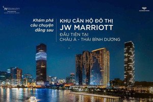 khu căn hộ ven sông sài gòn, vận hành bởi marriott, thương hiệu khách sạn 5 sao lớn nhất thế giới