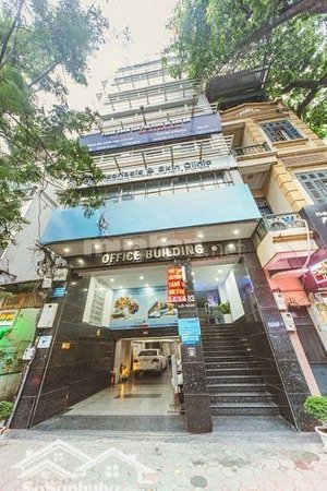 bán nhà mặt phố trần hưng đạo, hoàn kiếm diện tích 50m2 xây dựng 5 tầng, mt 5m ô góc 2 mặt thoáng