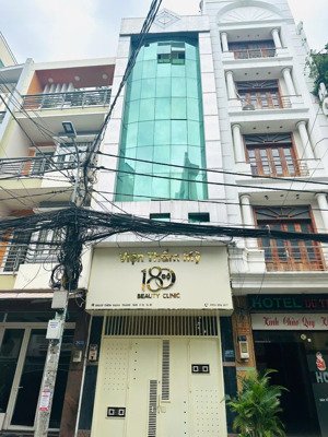 cho thuê tòa nhà hẻm 285 cách mạng tháng 8 p12 quận 10 - 4x18 - hầm 5 tầng - 45 triệu 