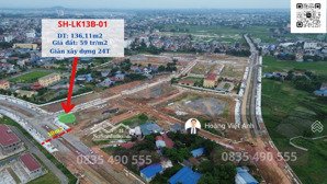 lô góc shophouse duy nhất đối diện công an đường 30m square city phổ yên, giá 59tr/m2, ck 2%