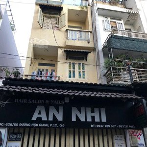 cơ hội sở hữu ngay nhà 2 trệt 1 lầu trung tâm phường 12- quận 6