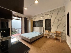 cho thuê căn hộ studio bancol 30m2 cực chill - full nội thất - sát đh hoa sen - gần cầu vượt 3/2