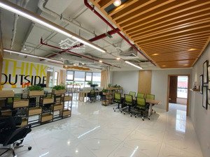 cho thuê văn phòng tòa luxury park views cầu giấy, dt 125m2 full nội thất giá 40 triệu/tháng