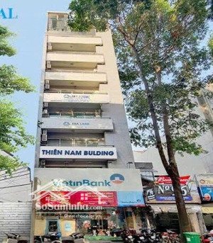 hạ giá bán nhà mt điện biên phủ, quận 3. 8,7mx16m. xd: hầm 7 tầng. hđt: 200 triệu. giá 55 tỷ