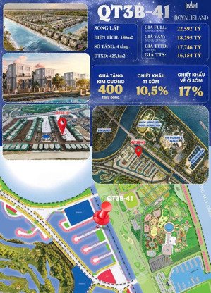 còn duy nhất 1 căn, bt song lập view vườn hoa, dt: 180m2, giá bán full 16,1 tỷ. giá đầu tư.