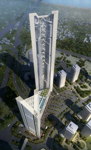 chính chủ bán nhanh căn lk view vườn hoa nhà xây 4 tầng 1 hầm giá chỉ 270tr/m2 mặt đường 17,5m có t