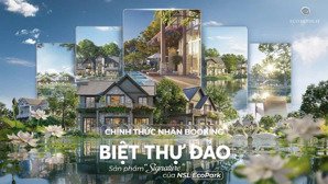 chỉ 483 căn biệt thự đảo - phiên bản giới hạn tại eco retreat với diện tích mặt nước 11 hecta