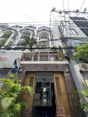 nhà 2 mặt hẻm k doanh, h 10m xe tải thông* có thang máy, sát dương q hàm * 64m2x5tầng * giá 11 tỷ x