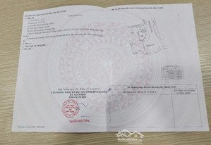 lô góc 2 mặt tiền đối diện trường mầm non, đường nhựa rộng 13m, sổ sẵn