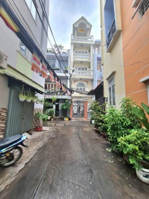 nhà mới 5 tầng 7pn hc đủ - 93,2m2 - hẻm trước nhà 4,5 m. chỉ 15 tỷ