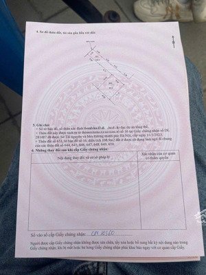 bán 93,2m2, mặt tiền 8,5m , đất phùng xá mỹ đức giá 1,85 tỷ ( có thương lượng)